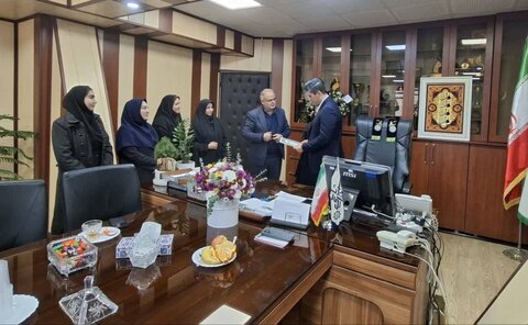 شهریار | تقدیر بهزیستی از شهردار منطقه ۲ امیریه به‌ خاطر حمایت از افراد دارای معلولیت