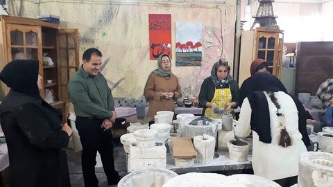 توسعه اشتغال هنری برای مددجویان بهزیستی