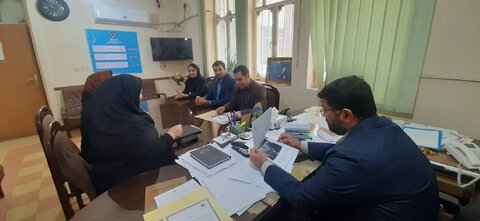 برگزاری جلسه مشترک بهزیستی رامهرمز و نهضت سوادآموزی
