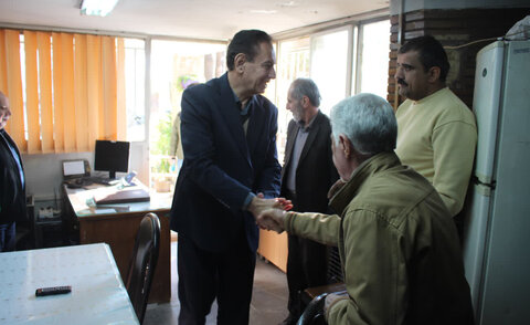 قدردانی از تلاش‌های شبانه‌روزی رانندگان بهزیستی البرز در روز ملی حمل‌ونقل