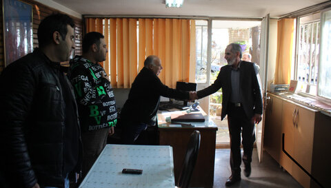 قدردانی از تلاش‌های شبانه‌روزی رانندگان بهزیستی البرز در روز ملی حمل‌ونقل