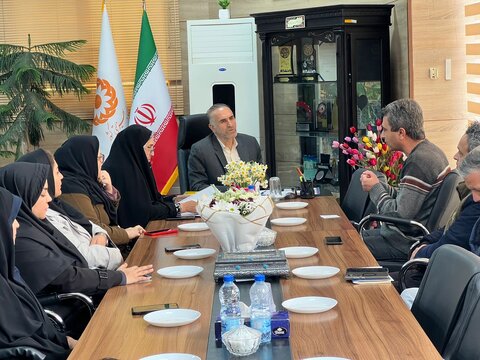 دیدار معاون و کارشناسان  معاونت توسعه کارآفرینی، اشتغال و توانمندسازی  با سرپرست بهزیستی فارس