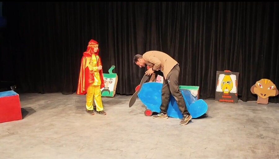 آخرین بازبینی تئاتر منطقه‌ای افراد دارای معلولیت زاگرس در کرمانشاه برگزار شد