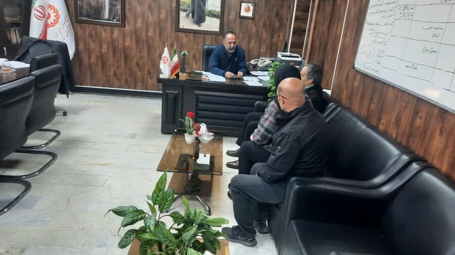 اشتهارد | ملاقات رئیس اداره بهزیستی شهرستان اشتهارد با جامعه هدف محترم