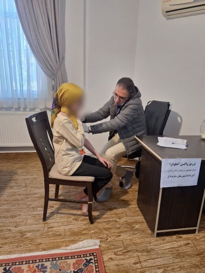 فرآیند تزریق واکسن آنفلوآنزا در مراکز اجرا شد