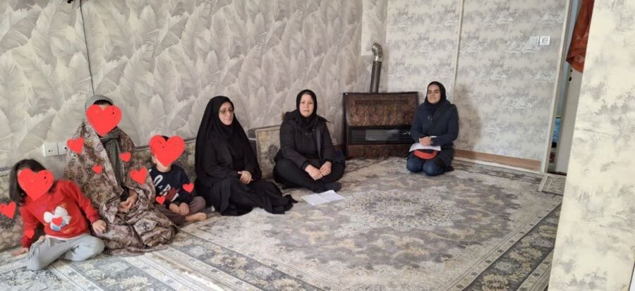 بازدید میدانی کارشناسان استانی از مددجویان در کبودراهنگ