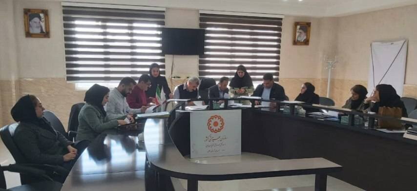 جلسه کمیته اشتغال بهزیستی شهرستان بوکان