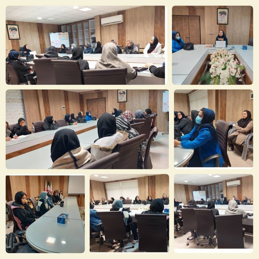 بندر انزلی | برگزاری کارگاه آموزشی مهارت‌های ۱۰گانه ویژه زنان سرپرست خانوار در بندرانزلی