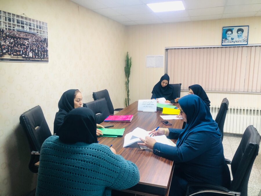 رضوانشهر | برگزاری سومین جلسه کمیته اشتغال اداره بهزیستی شهرستان رضوانشهر