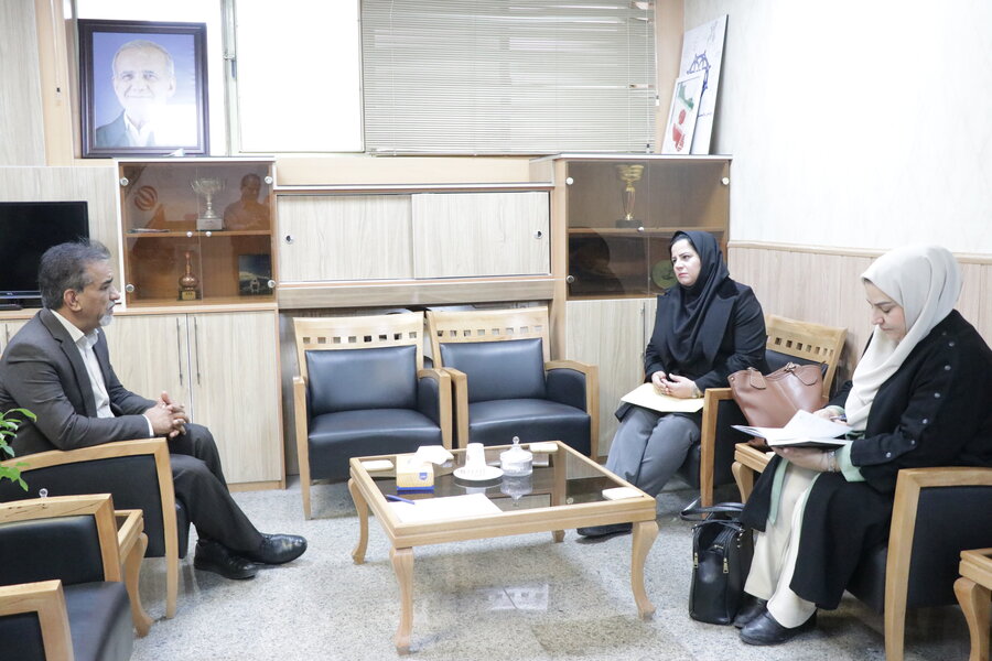 دیدار مدیرکل بهزیستی استان کرمان با کارشناس اداره پذیرش و هماهنگی  بهزیستی کشور