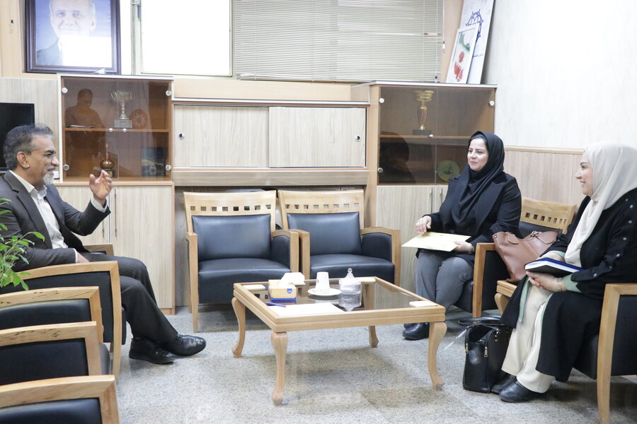 دیدار مدیرکل بهزیستی استان کرمان با کارشناس اداره پذیرش و هماهنگی  بهزیستی کشور