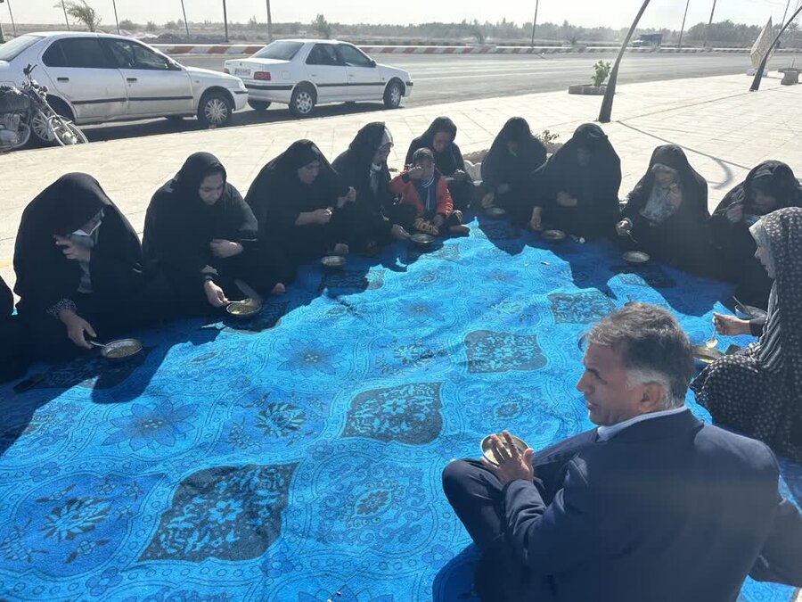 برگزاری اردوی فرهنگی، ورزشی بانوان سرپرست خانوار  شهرستان گنبکی