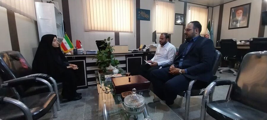 بررسی اهداف و شرح وظایف مشترک در حوزه مددجویان اورژانس اجتماعی در جلسه با معاون دادستان پردیسان