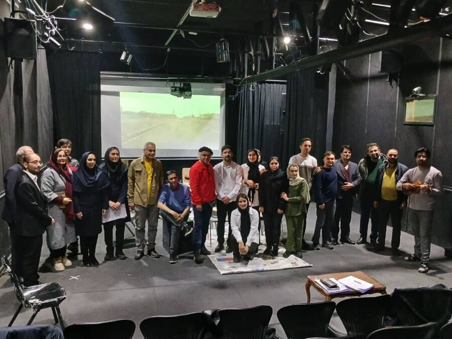 گزارش تصویری|  بازبینی آثار هشتمین جشنواره تئاتر افراد دارای معلولیت «طلوع» در آذربایجان شرقی