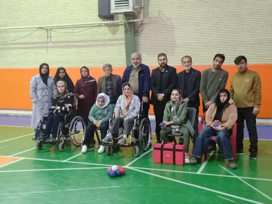 اعزام بانوان توانیاب بوچیا به مسابقات قهرمانی کشور به میزبانی استان تهران