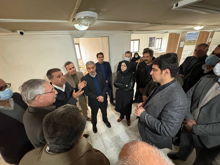 بازدید استاندار کردستان از مراکز بهزیستی استان