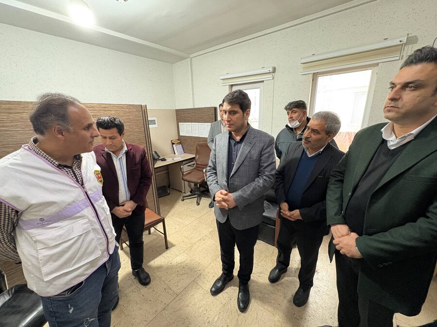بازدید استاندار کردستان از مراکز بهزیستی استان