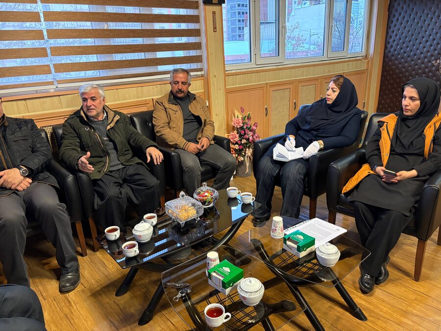 بررسی راهکارهای توسعه همکاریهای اجتماعی در نشست خانه خیرین و بهزیستی کردستان