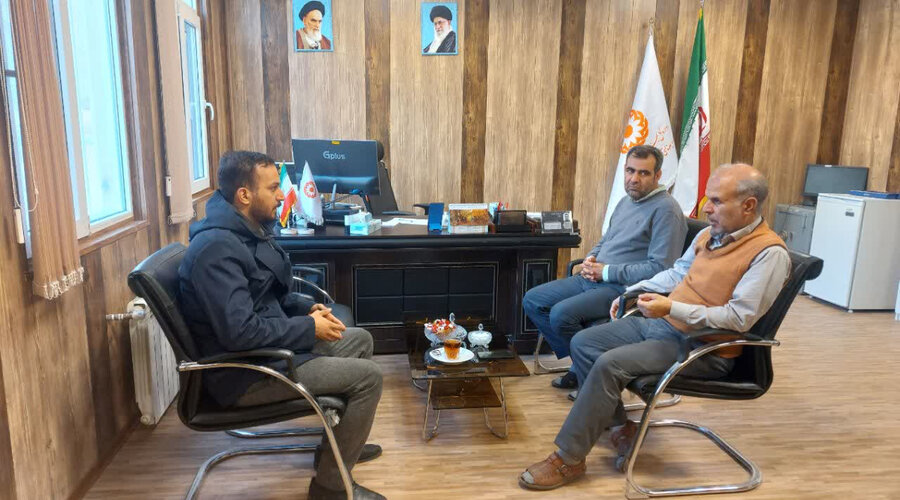 طالقان | حضور کارشناس دفتر فنی فرمانداری در اداره بهزیستی شهرستان طالقان 

