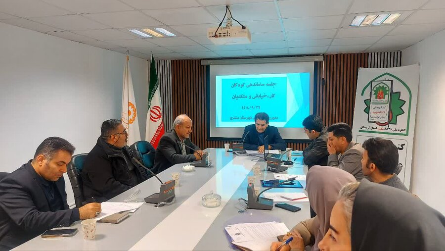 مدیر بهزیستی سنندج بر ضرورت همافزایی دستگاهها در ساماندهی کودکان کار تأکید کرد