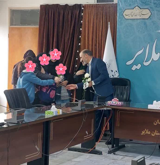 ملاقات والدین کودکان دارای اوتیسم با فرماندار ملایر با محور بررسی مطالبات