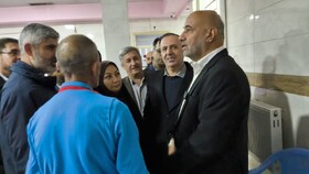 وزیر تعاون، کار و رفاه اجتماعی از موسسه خیریه شهید رجایی تاکستان بازدید کرد