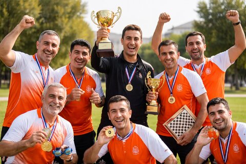 افتخارآفرینی کارکنان بهزیستی کرمانشاه در مسابقات کشوری