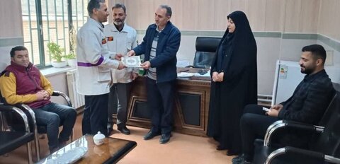 مراسم تجلیل از رانندگان بهزیستی و اورژانس اجتماعی شاهین دژ