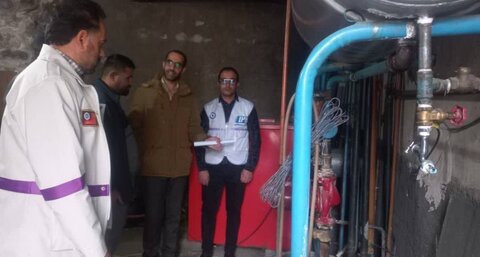 بازدید از اورژانس اجتماعی شهرستان چالدران با محور بررسی نکات ایمنی در فصل سرما