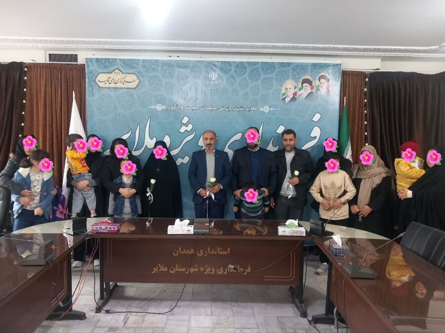 ملاقات والدین کودکان دارای اوتیسم با فرماندار ملایر با محور بررسی مطالبات