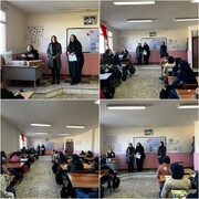 بازدید کارشناس استانی از روند اجرای طرح «خاتم» در مدارس تویسرکان