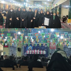 حضور بانوان اداره بهزیستی رزن در مراسم گرامیداشت «روز رزن»