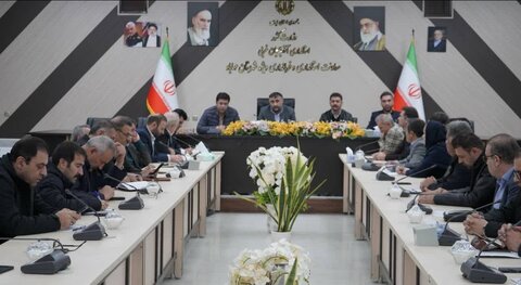 برگزاری جلسه مناسب‌سازی ادارات شهرستان در فرمانداری مهاباد