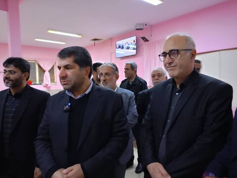 بیرجند/بازید دکتر هاشمی نماینده شهرستانی بیرجند،خوسف و درمیان از مرکز توانبخشی حضرت علی اکبر(ع)