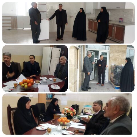 قاینات/سفر یک روزه خزاعی رئیس بهزیستی شهرستان قاینات به بخش نیمبلوک