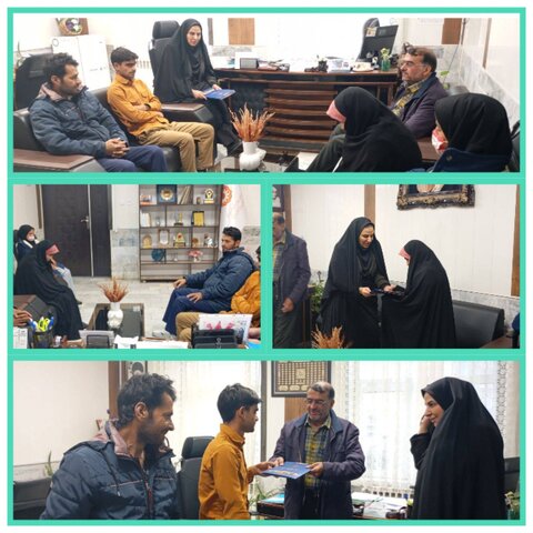 سربیشه/تقدیر از دو معلول موفق شهرستان سربیشه در رشته‌های حفظ قرآن و ورزش