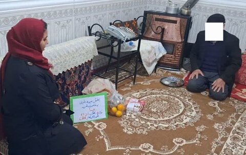 توزیع بسته‌های یلدایی در شهرستان بهار