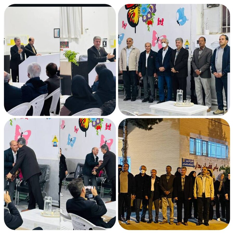 قاینات/مراسم تودیع و معارفه مدیرعامل موسسه خیریه سالمندان گوهر