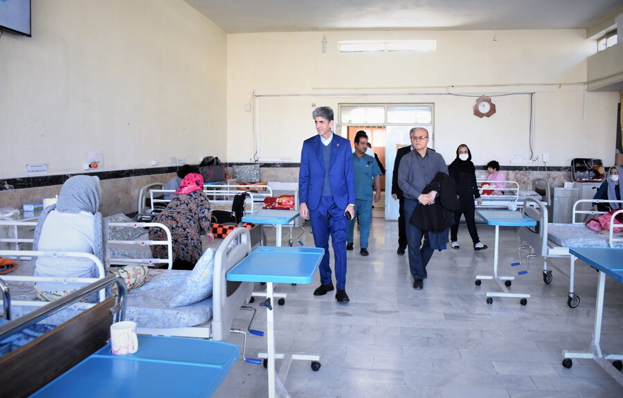 بازدید مدیرکل بهزیستی از مرکز مهر سبحان