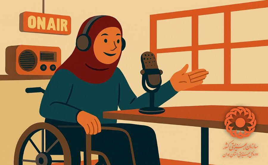 گفت‌وگو صوتی با افراد موفق دارای معلولیت؛ سارا قاسمی نقاش و فارغ التحصیل دانشگاهی