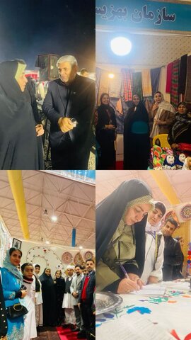 بازدید مدیرکل بهزیستی استان گلستان از نمایشگاه اقوام ایرانی