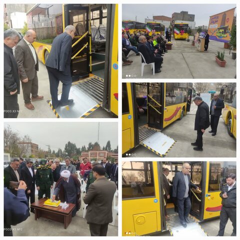 گنبد | به مناسبت ۲۶ آذر ماه روز ملی حمل و نقل برگزار گردید