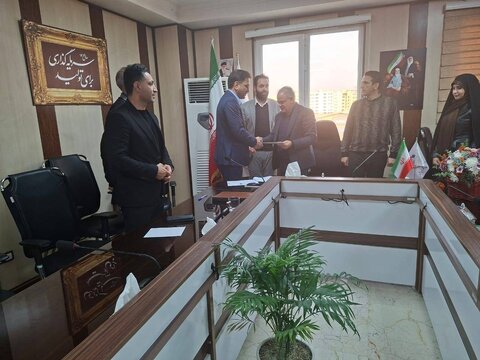 شهریار | دیدار رئیس اداره بهزیستی شهریار با شهردار، رئیس و اعضای شورای اسلامی صباشهر