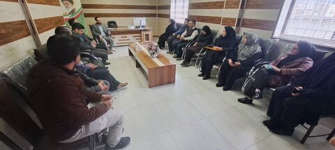 بازدید معاون توسعه و مدیریت و مدیر حراست بهزیستی گلستان از اداره بهزیستی شهرستان رامیان