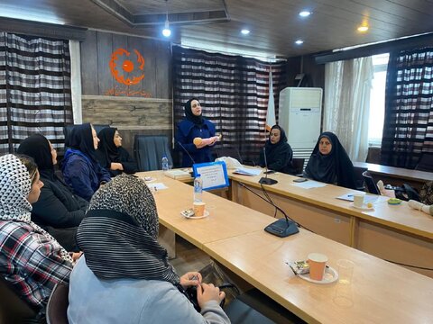 برگزاری دوره آموزشی غربالگری مادران باردار و شیرده در شهرستان گرگان