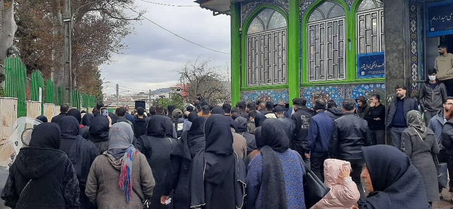 حضور مدیرکل بهزیستی گیلان در مراسم درگذشت یکی از فرزندان ترخیص‌شده خانه کودکان و نوجوانان سرای نصیر لاهیجان