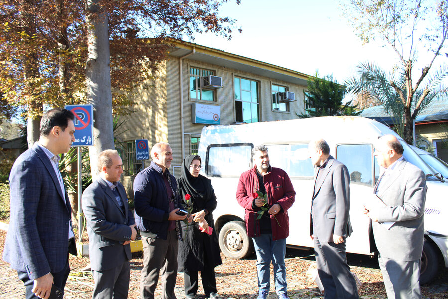 مدیرکل بهزیستی گیلان از همکاران حوزه حمل و نقل بهزیستی گیلان تقدیر کرد