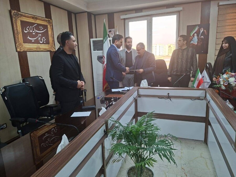 شهریار | دیدار رئیس اداره بهزیستی شهریار با شهردار، رئیس و اعضای شورای اسلامی صباشهر
