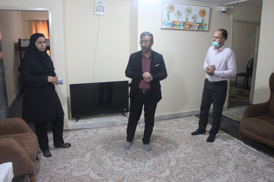 بندرعباس | بازدید سرپرست بهزیستی بندرعباس از مراکز تحت نظارت پس از بارندگی‌های اخیر