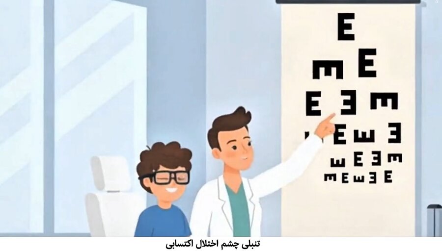 موشن گرافی| تنبلی چشم قابل درمان است